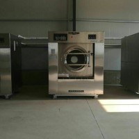 中卫出售洗床单二手工业水洗机，二手100公斤烘干机