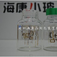铁皮枫斗保健品玻璃瓶管制玻璃瓶