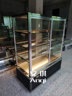 新款黑色多层架食品保温陈列加热展示柜.烧饼.葡挞暖酥柜