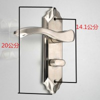 304不锈钢浴室锁 卫浴锁 卫生间门锁 厕所门锁