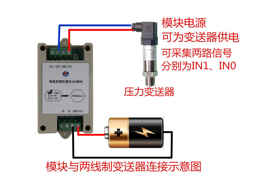 模拟量转485模块模拟量无线电转换器