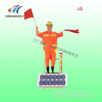 漳州市太阳能施工假人 高速施工摇旗机器人价格