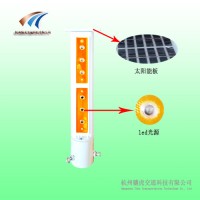 高速公路太阳能边缘灯，太阳能护栏柱帽灯 ，同步边缘灯价格