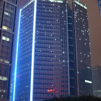 广州大厦夜景灯光照明工程