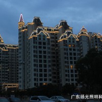 小区公寓夜景灯光工程