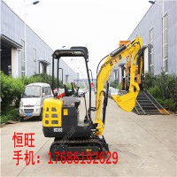 土地整改小型挖土机挖渠挖沟单臂小挖机