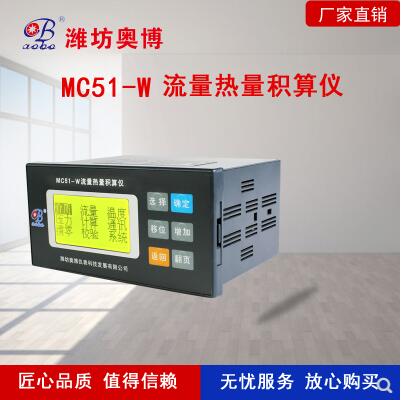 智能流量积算仪MC51-W蒸汽485 4-20mA仪表厂家