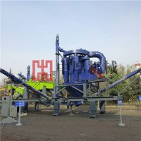 移动干式制砂机 建筑垃圾鹅卵石制沙机 风化石粉制砂设备