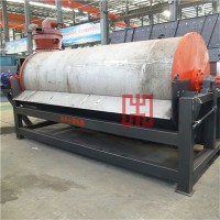 河砂铁矿磁选机铁粉磁选设备顺流型磁选机大型海砂选铁机器