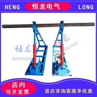卧式螺旋放线架/机械式放线架/光缆线盘放线支架