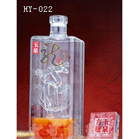 河北手工艺酒瓶~宏艺玻璃公司~接受订制工艺酒瓶