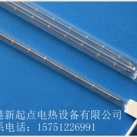 半镀白卤素石英加热灯管高强辐射方式对工件加热
