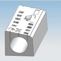 捕鼠盒塑料模具  —水泥鼠盒模具