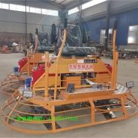 载人式双圆盘混凝土磨光机汽油动力水泥路面收光机现货优惠价