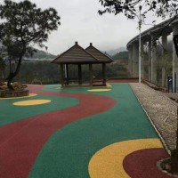 巴中市透水混凝土材料厂家 压模地坪材料