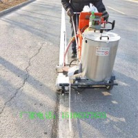 小型冷喷划线机地下车库手推式冷喷涂线机道路画线设备厂家