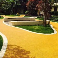 广安市透水混凝土材料 透水地坪