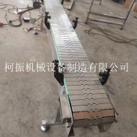 供应不锈钢平顶链输送机 带式啤酒瓶输送设备