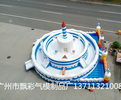 广州充气升空气球批发珠海充气蛋糕城堡批发报价