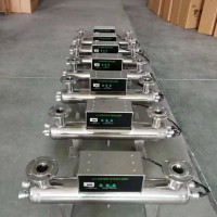 黑龙江紫外线灭菌器RZ-UV-LS140二次供水专用消毒设备