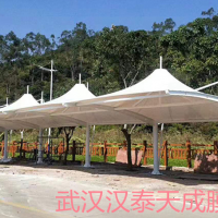通山县车棚充电桩安装 通山县膜结构车棚生产