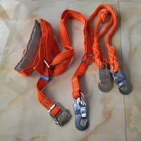 五点式安全带单腰双钩高空作业保险带 电工腰带安全绳套装
