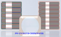 PW进口​AIN UVB UVC WAFER外延片晶圆晶片