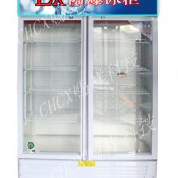 立式玻璃门冷藏展示柜BL-800L-双顶开门
