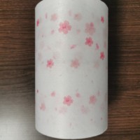福建厂家直销印花水刺布  多种图案可定制