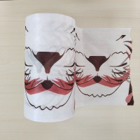 福建厂家供应白底老虎纹水刺无纺布  口罩专用布