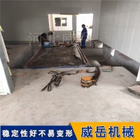 上海铸铁平台厂家铸铁试验平台电机试验平台   美观T型槽