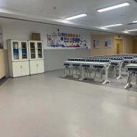多层复合发泡底塑胶地板卷材商用PVC地板加厚洁净室厂房适用