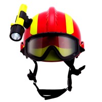 梅思安F2 XTREM红黑色眼罩防爆手电欧式消防救援头盔