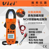 6000计数交直流数字钳形表 真有效值NCV