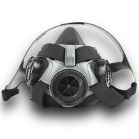 梅思安优越410手持便携单滤毒罐过滤式半面罩呼吸器