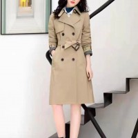 深圳高定风衣 品牌库存服装 折扣女装尾货供应