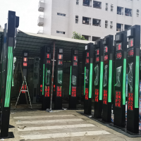 一体化人脸抓拍信号灯 行人闯红灯抓拍系统