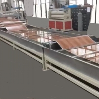 LVT塑胶复合地板生产线机械设备