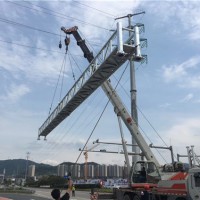 监控立杆地笼 监控立杆规格 太阳能监控立杆 监控立杆大样图