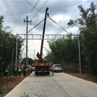 甘肃监控杆 栏杆立杆间距 监控立杆防雷 双立杆脚手架施工方案