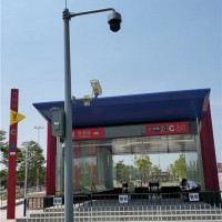 监控杆报价 小区监控立杆 监控杆横臂 镀锌监控杆价格