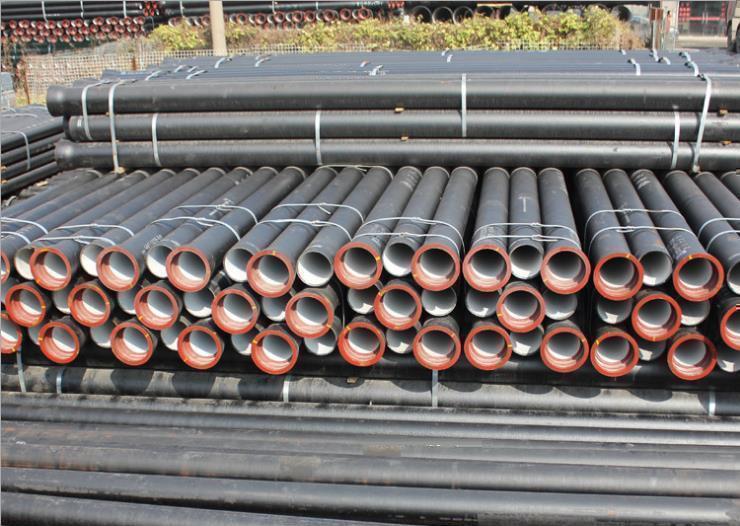 深圳现货供应新兴牌铸铁排水管 W1型柔性铸管 K9球墨铸铁管