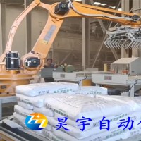 码垛机器人为企业工厂节省人工提高生产效率