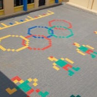 学校室外运动地板规格 悬浮是拼装地板尺寸是多少