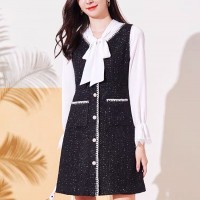 中大淑大码女装欧萘&红微套装折扣女装品牌尾货便宜货源