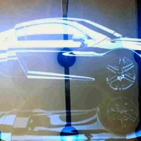 全息3d投影悬浮裸眼仪灯 空中成像风扇屏