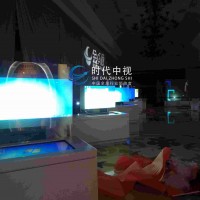 透明屏液晶展柜 3D全息投影 透明屏展示柜拼接 橱窗显示器