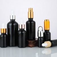 黑色精油瓶生产厂家，黑色精油瓶加工厂家