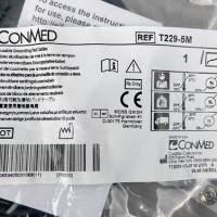 康美CONMED原装可重复使用接地电缆负极板线T229现货
