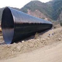 云南钢波纹管涵厂家 高速道路拼装钢制波纹管